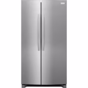 Frigidaire Gallery 36-inch W 26 cu. ft. Side by Side Refrigerator in Smudge-Proof Stainless Steel - ENERGY STAR GRSN2620AF0