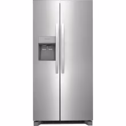 Frigidaire 33-inch W 22.3 cu. ft. Side by Side Refrigerator in Stainless Steel - ENERGY STAR® FRSS2323AS
