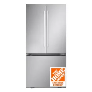 LG Electronics 33-inch W 21 cu. ft. Counter-Depth French Door MAX Refrigerator with Ice Maker in Smudge-Resistant Stainless Steel - ENERGY STAR® LF21G6201S/05